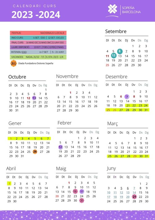 Calendari general 2023